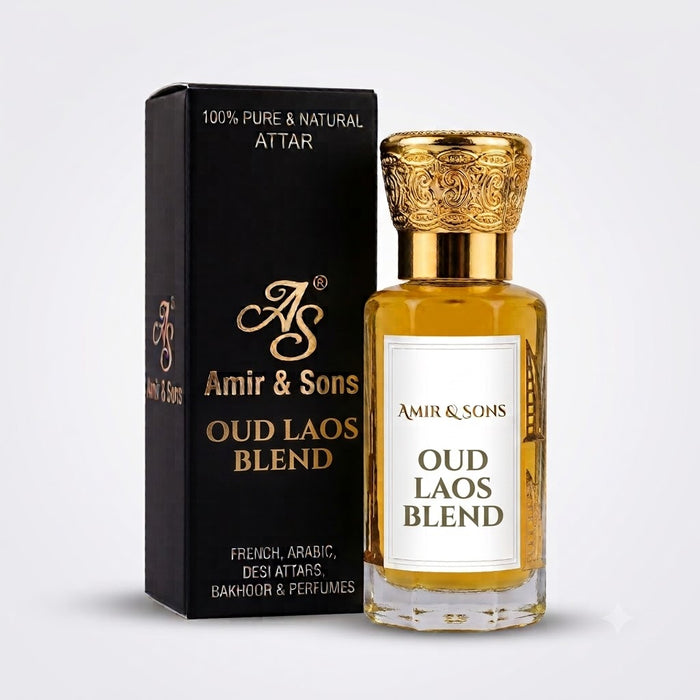 Oud Laos Exotic Attar 12ML: Laotian Agarwood & Precious Woody
