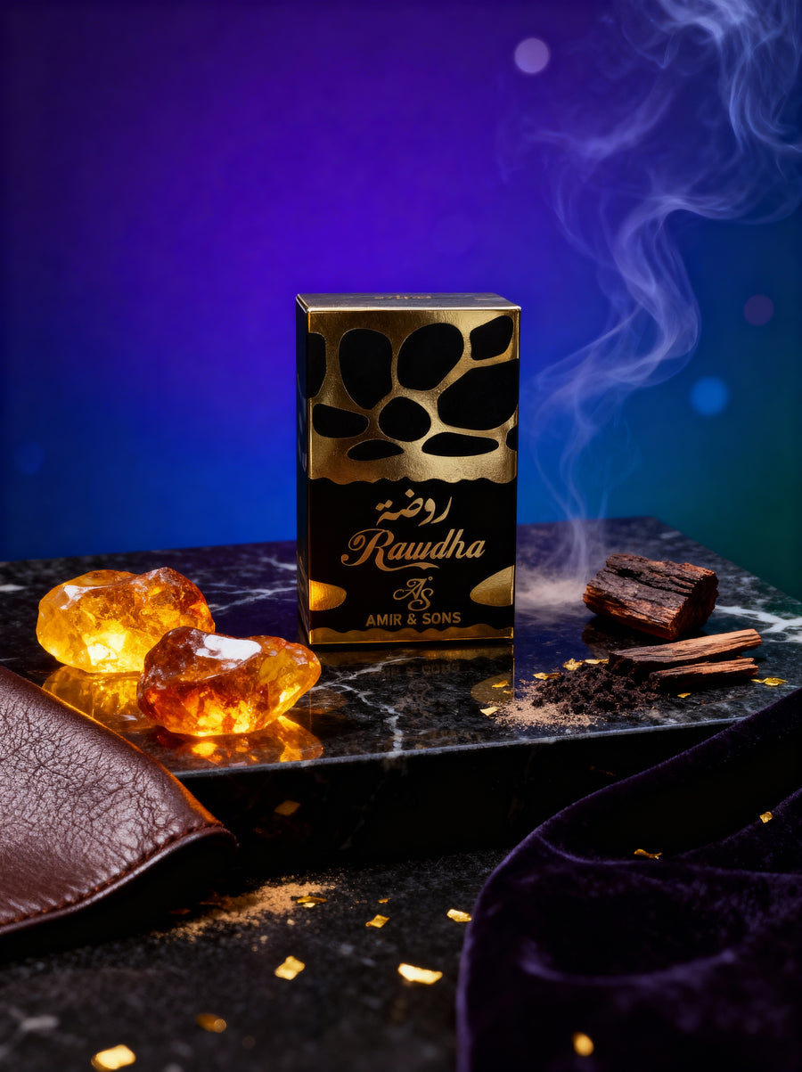 Rawdha Attar – Madina-Inspired Signature Blend, 12ml