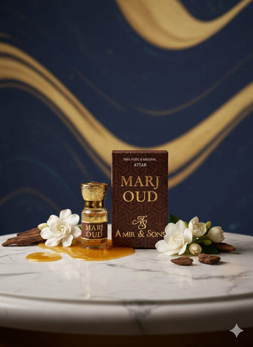 Marj Oud Attar – Musky Woody Elegance (6ML)
