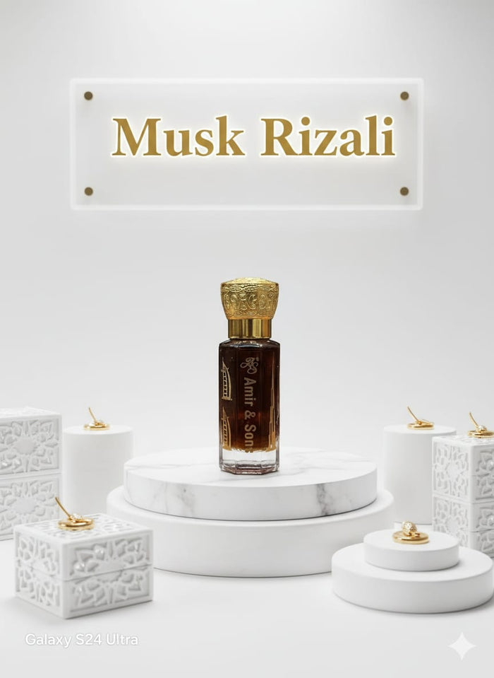 Musk Rizali Attar – Pure White Musk, 12ml