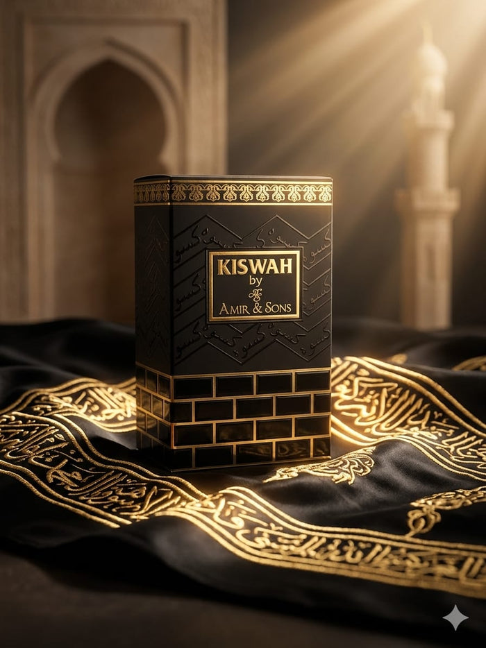 Kiswah Attar – Makkah-Inspired Oud & Saffron, 12ml