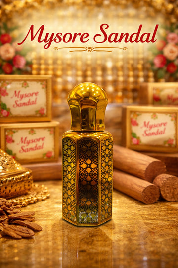 Mysore Sandal Attar – Rich & Pure Sandalwood Elegance