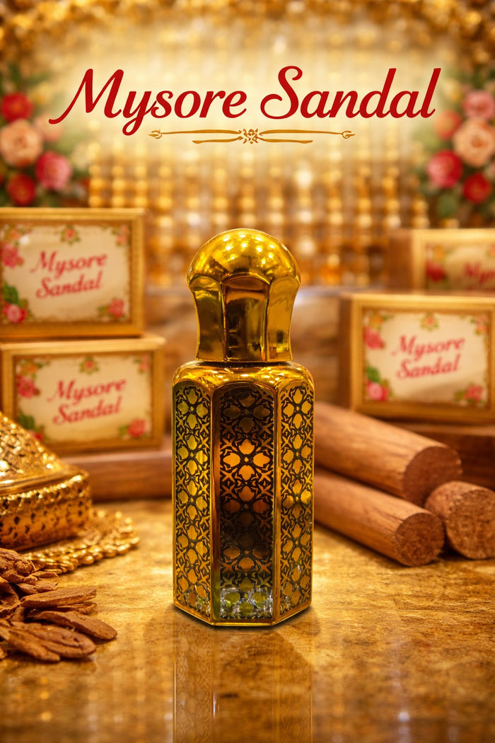 Mysore Sandalwood Attar – Pure Chandan, 12ml