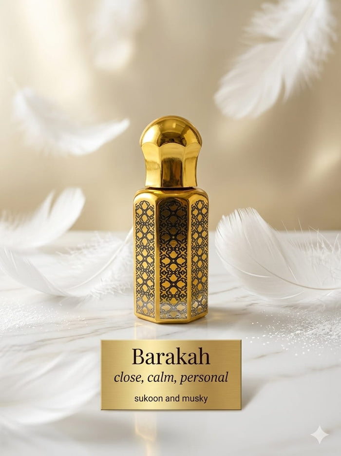 Barakah Musk Attar – Soft Skin Musk, 12ml